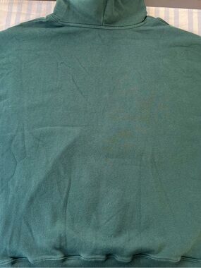 Hollister Green Hooded Sweatshirt - Large